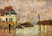 Alfred Sisley, uberschwemmung von Port-Marly